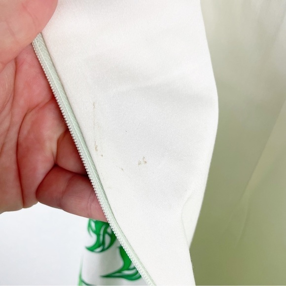 Silvia Tcherassi Agnetha Dress in Green Bandana Midi Cocktail Party Summer - Picture 7 of 10